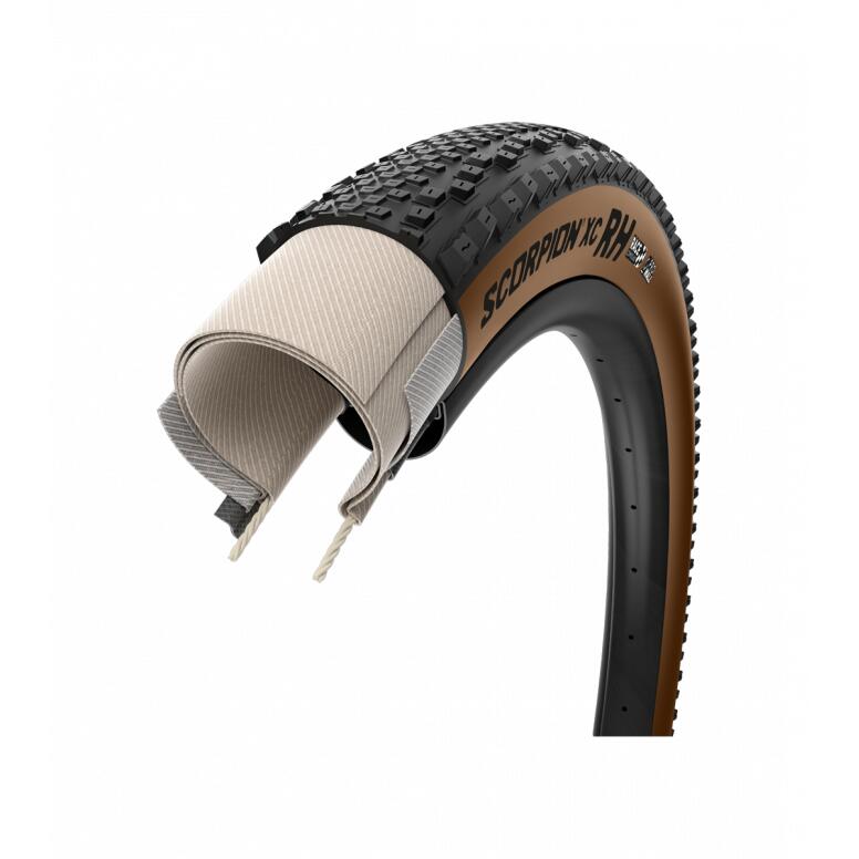 Pneu VTT Pirelli Scorpion XC RH 29'' Tubeless Ready ProWall Race Classic Marron 6/6