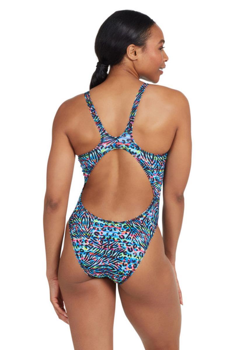 Costume da bagno Zoggs Master back - Stampa Namibia - Taglia 32 3/6