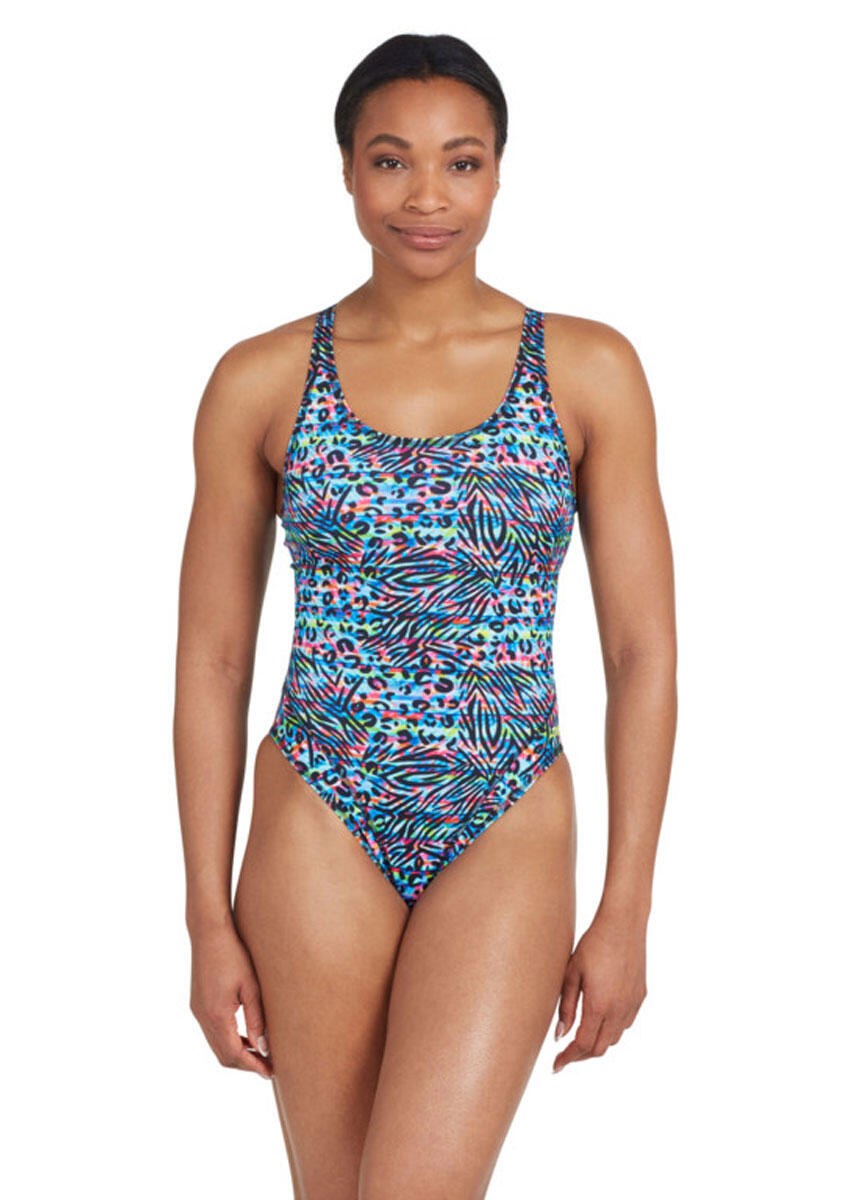 Costume da bagno Zoggs Master back - Stampa Namibia - Taglia 32 2/6