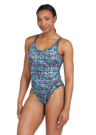 Maillot de bain Zoggs Master Back - Imprimé Namibie - Taille 32