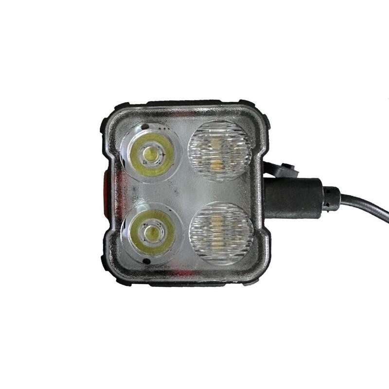 Set de iluminare pentru biciclete LED 260 și 40 lumeni reîncărcabil USB