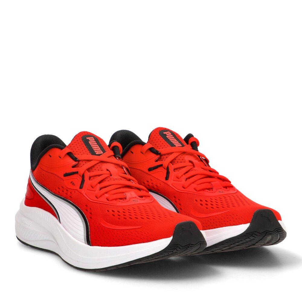 Deportivas Running Hombre Suela Plana - Modelo 311730 Rojo 2/7