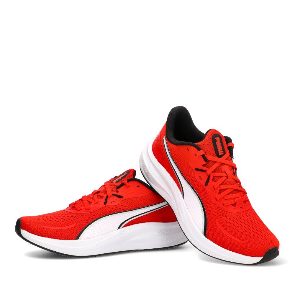 Deportivas Running Hombre Suela Plana - Modelo 311730 Rojo 5/7