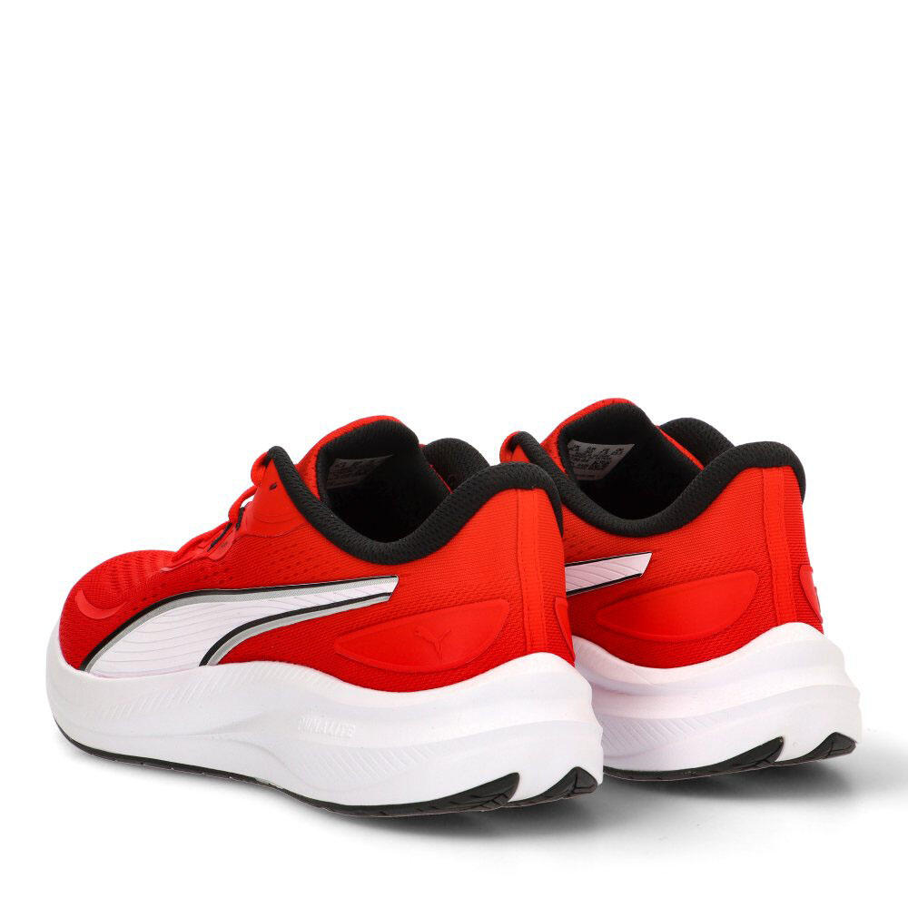 Deportivas Running Hombre Suela Plana - Modelo 311730 Rojo 4/7