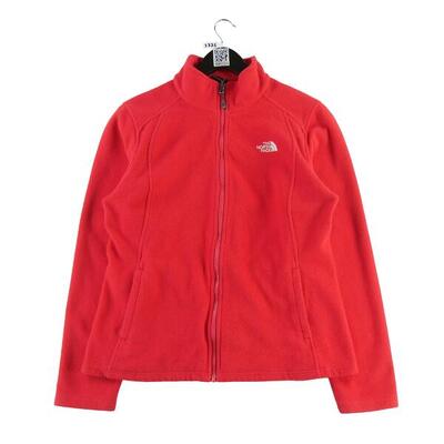 Second life - Damen TNF Rote Fleecejacke - Wie neu