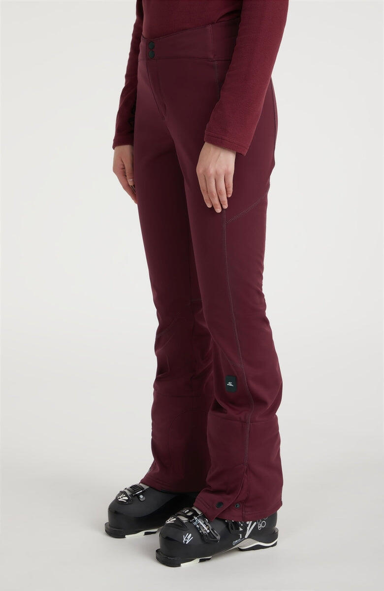 O'Neill Blessed Softshell Skibroek Dames - Rood 5/7