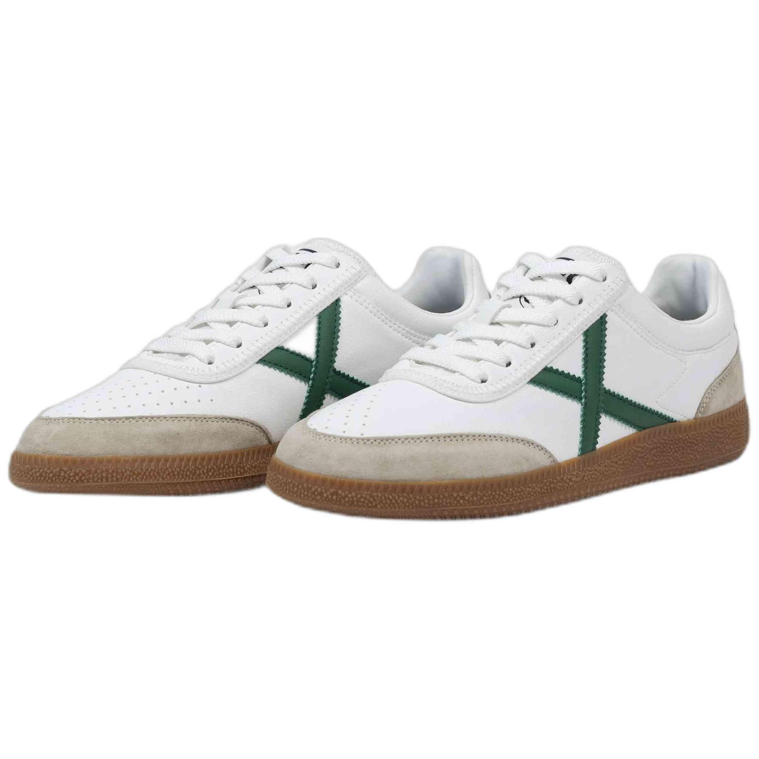 Chaussures Munich blanches pour hommes 4/5