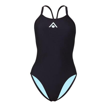 Maillot de bain dos large Aqua Sphere Essentials pour femme - Noir - Taille 32