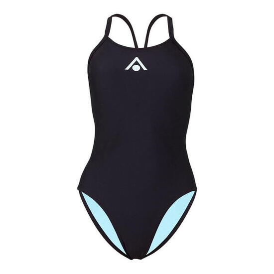 Maillot de bain dos large Aqua Sphere Essentials pour femme - Noir - Taille 32