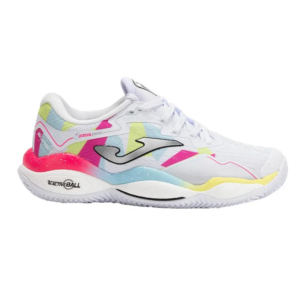 Calzado - Padel - Mujer - Smash Lady Padel - Blanco/Rosa 1/4