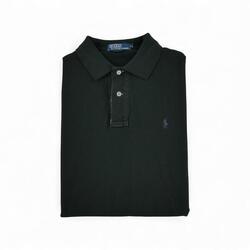 Reconditionné - Polo manches courtes Homme Noir - Très Bon État