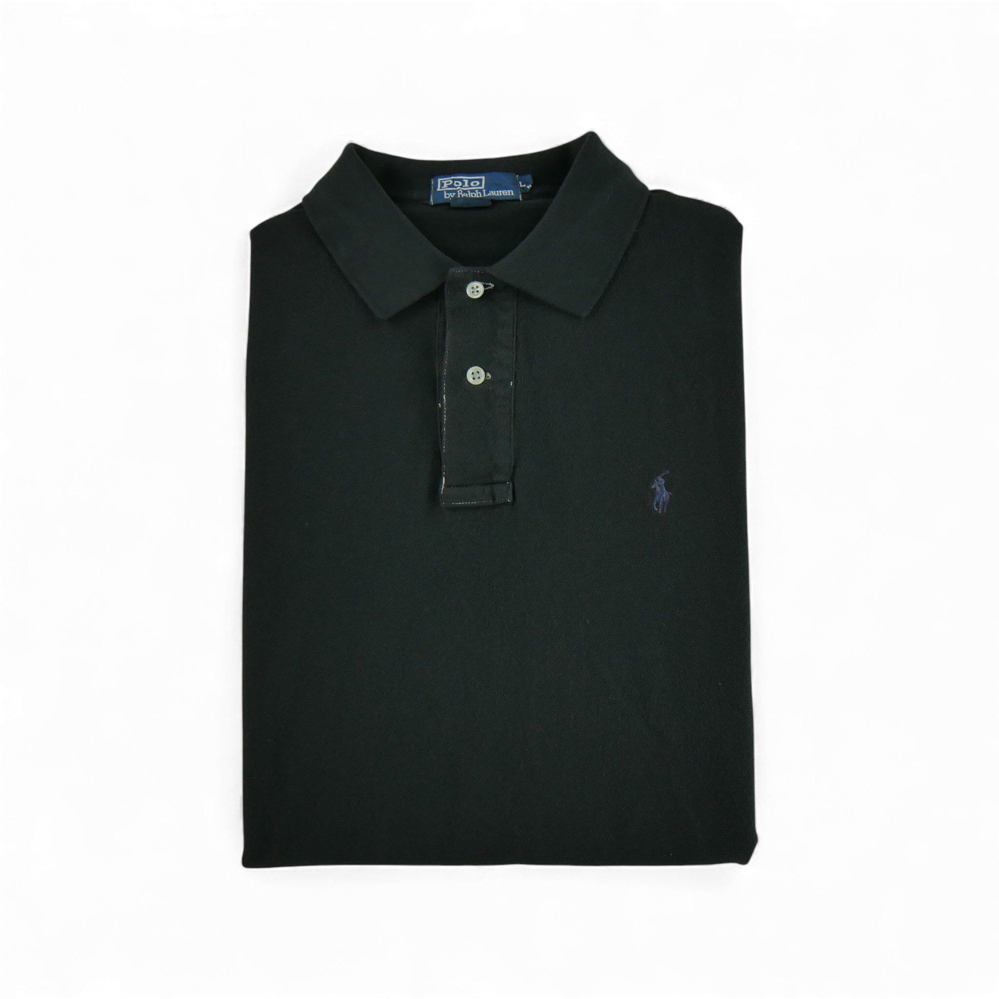 Ralph Lauren - Reconditionné - Polo Manches Courtes Homme Noir - Très Bon État - Polo Manches Courtes - Noir - Decathlon