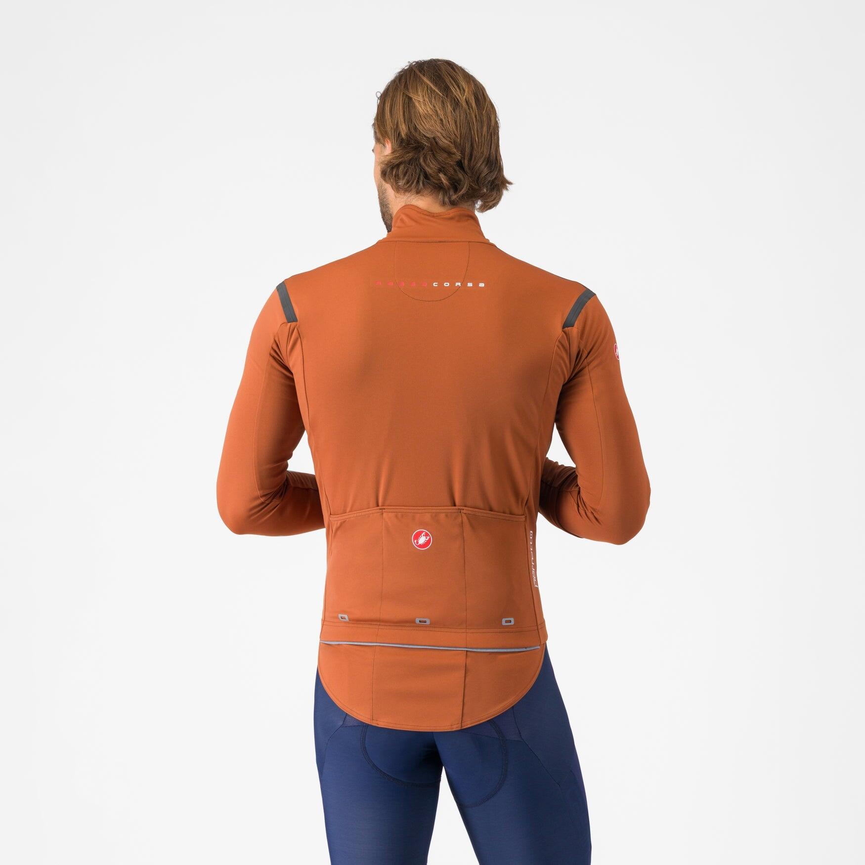 Castelli Perfetto RoS 3 Heren winddichte fietsjas, lange mouw. 1/1