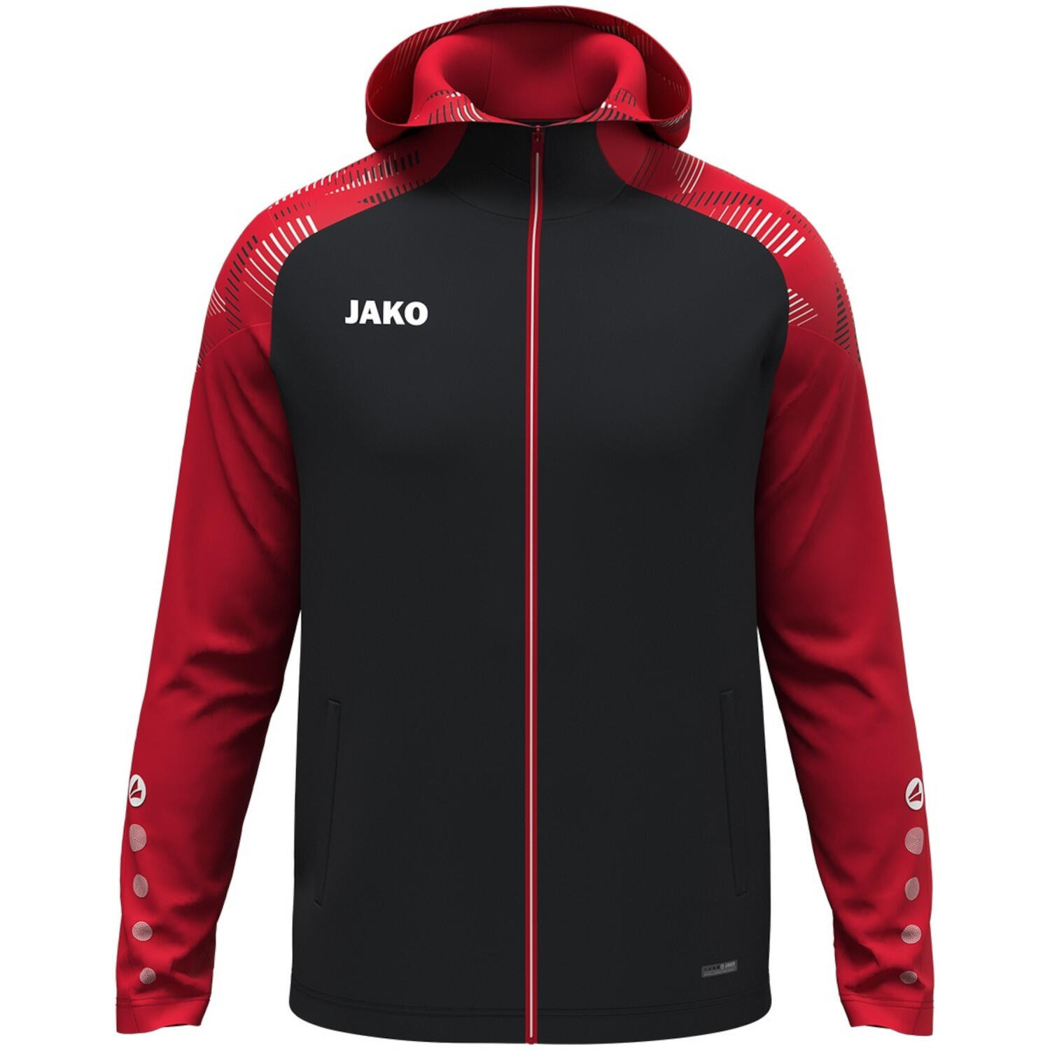 Zwart / Rood