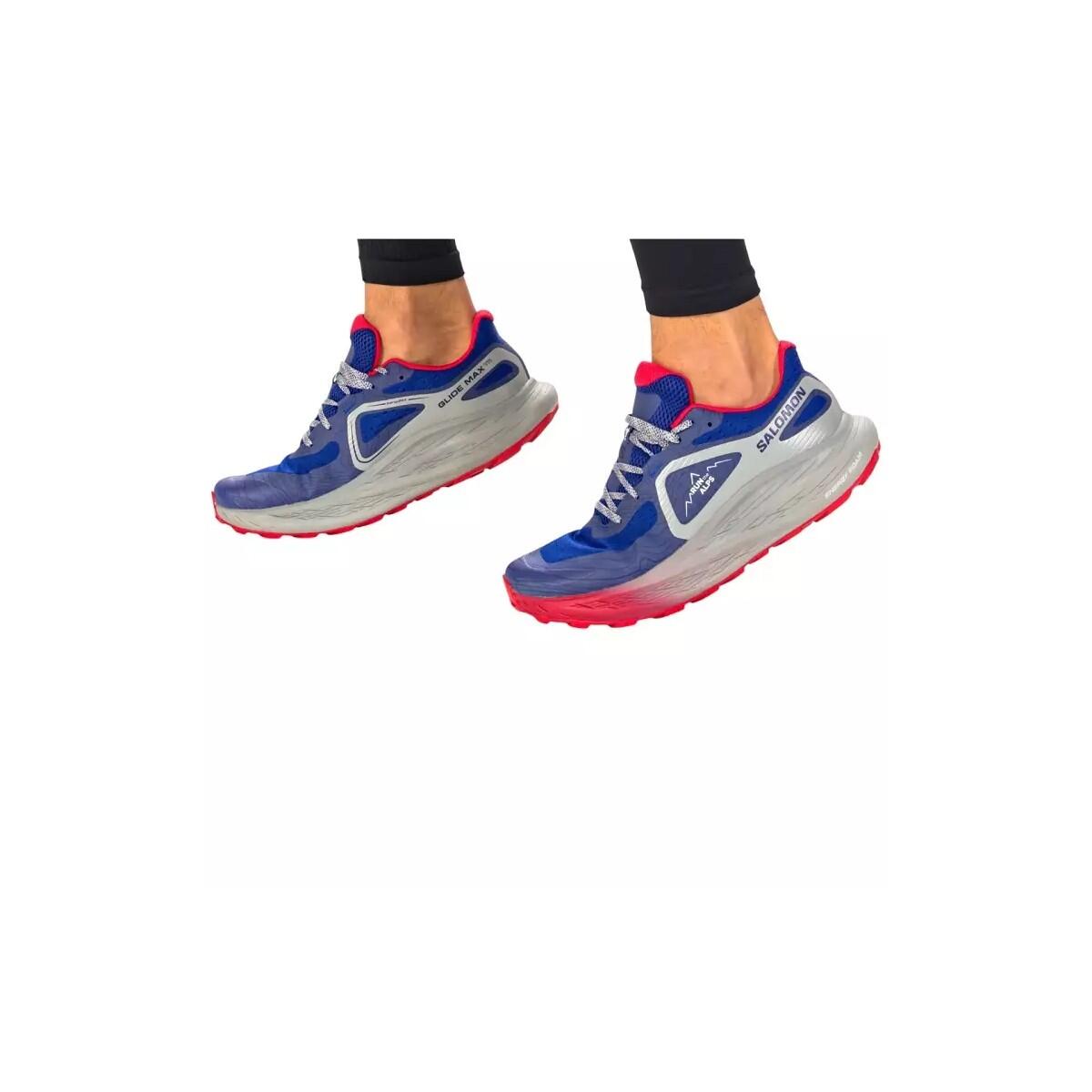 Chaussures de sport Salomon GLIDE MAX TR RUN THE ALPS Bleu 4/5