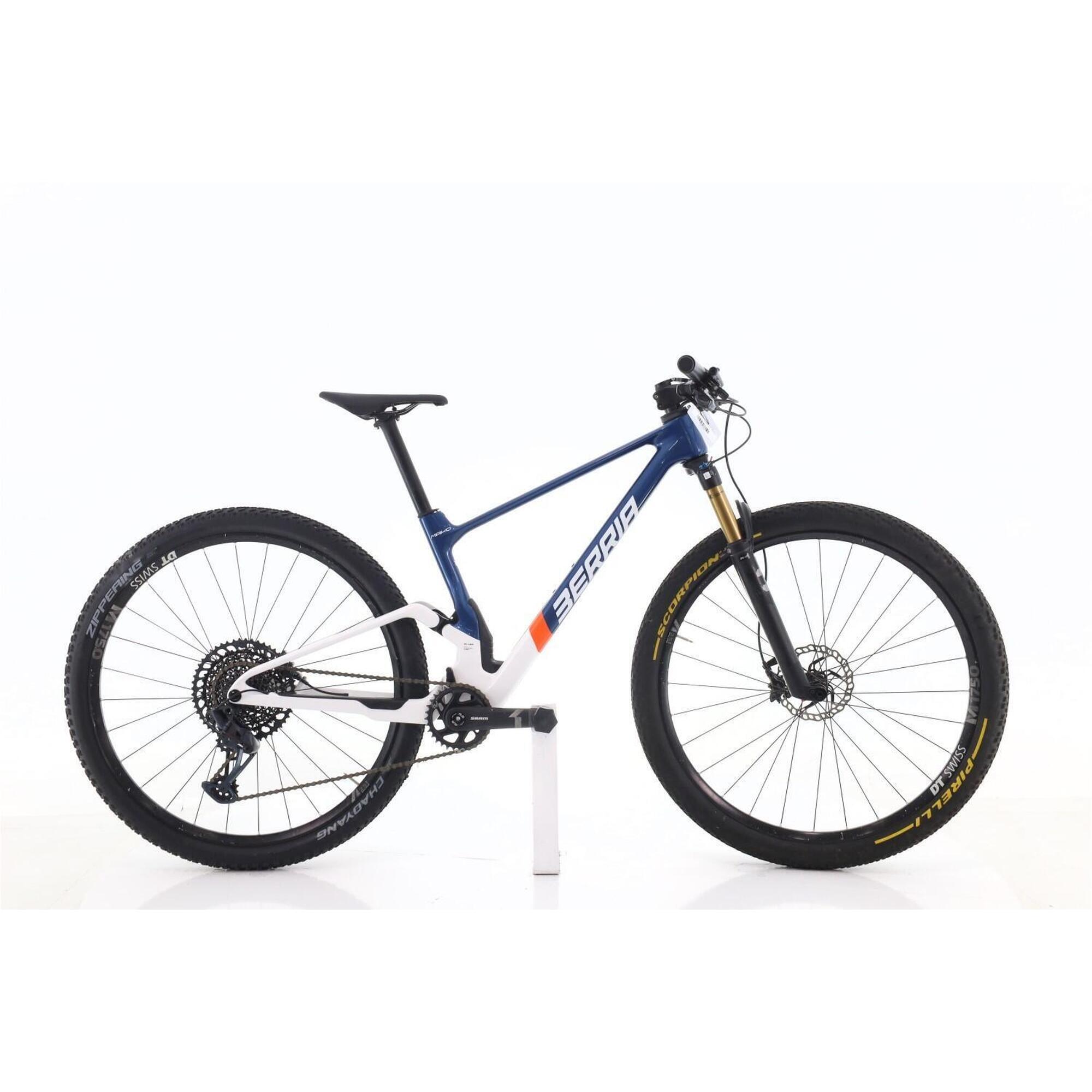 Berria - Vtt Reconditionné · Mako Gx · Très Bon État - Vélo Tout Terrain - Blanc|bleu - S - 155-164cm - Decathlon