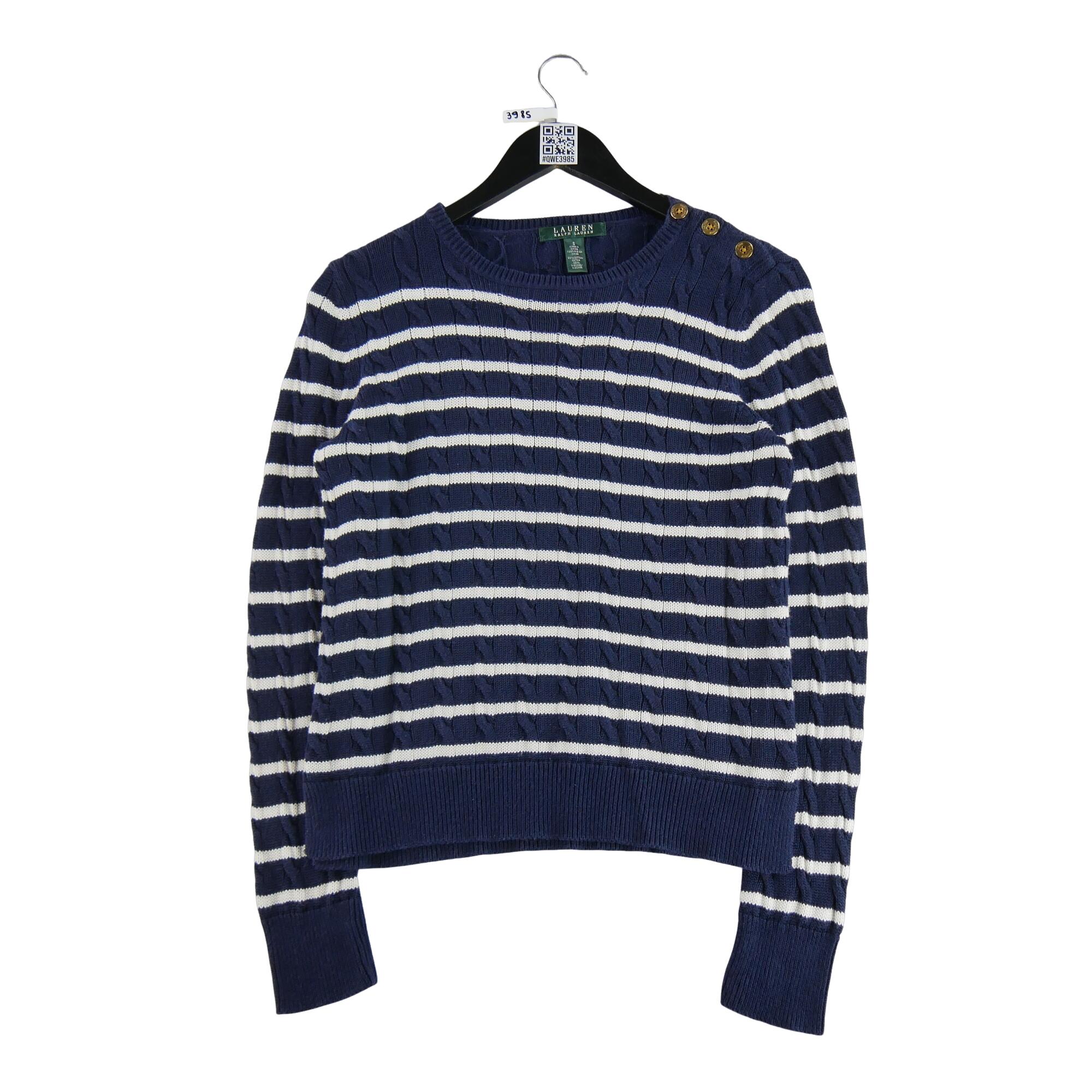 RALPH LAUREN Reconditionné - Pull Femme Marine - Excellent