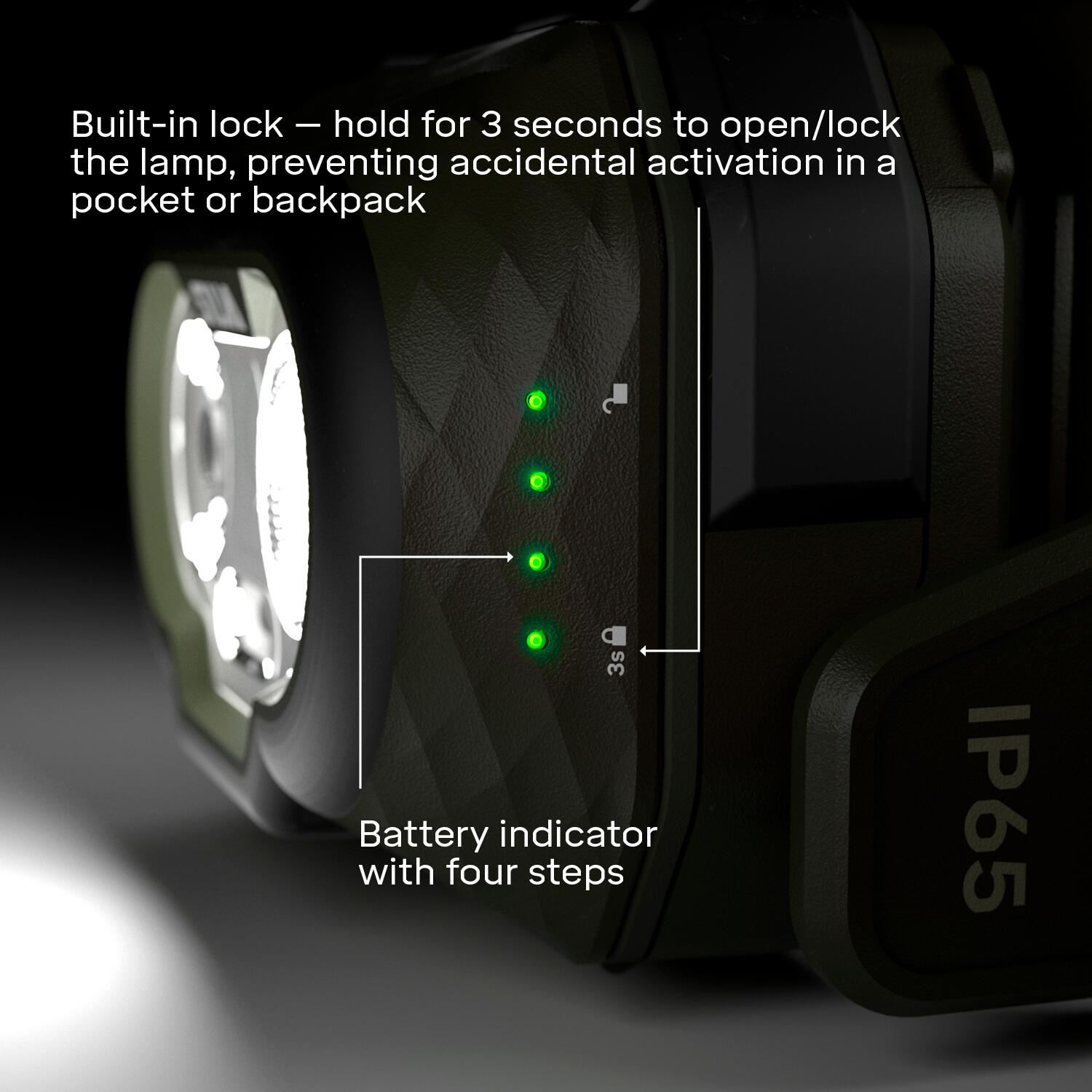 Lampe frontale 500LM Rechargeable Silva Discover Hybrid étanche 3/7