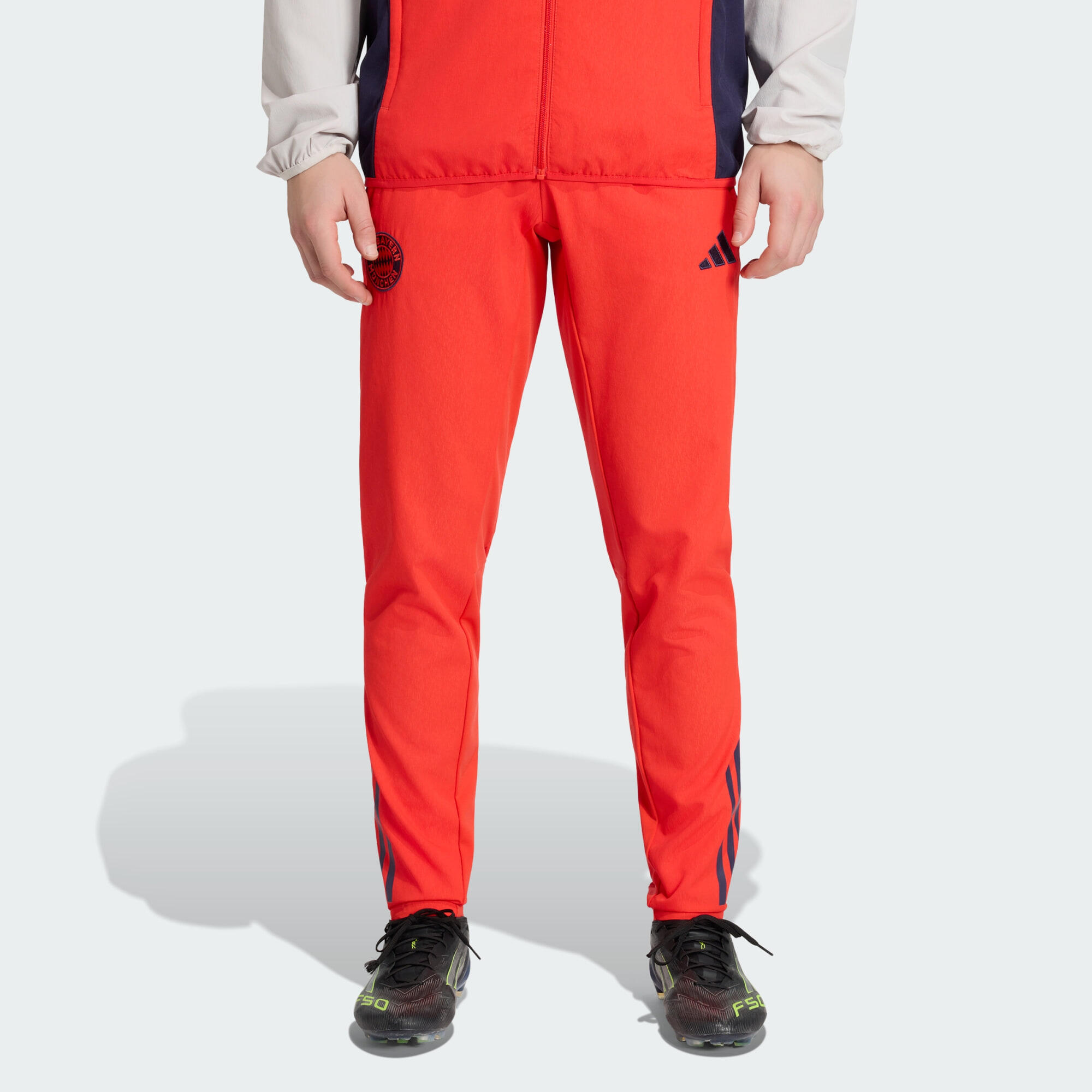 Adidas - Pantalon De Présentation Fc Bayern 2025/2026 Tiro25 Competition - Pantalons - Rouge - Decathlon