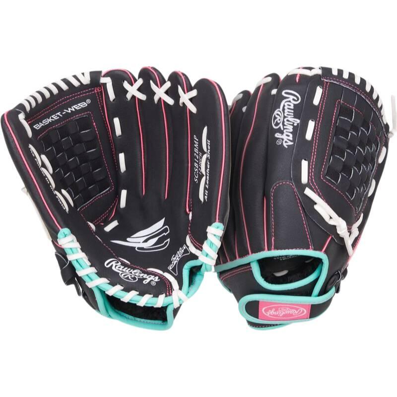 Rawlings - Gant De Softball Rawlings Sure Catch 12" Noir - Gant De Baseball - No Size - Decathlon