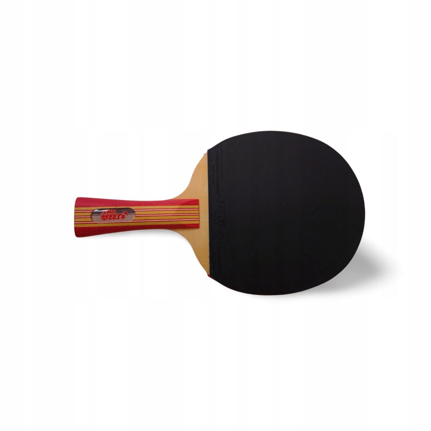 ZESTAW DO PING PONGA PALETKI x2 PIŁECZKA POKROWIEC RAKIETKI PING PONG DHS 4/7