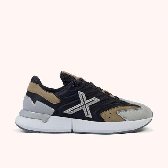 Scarpe da ginnastica uomo Munich nere.