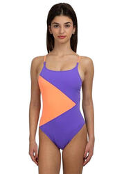 Maillot de bain femme Turbo Island Violet/Orange Taille UK36