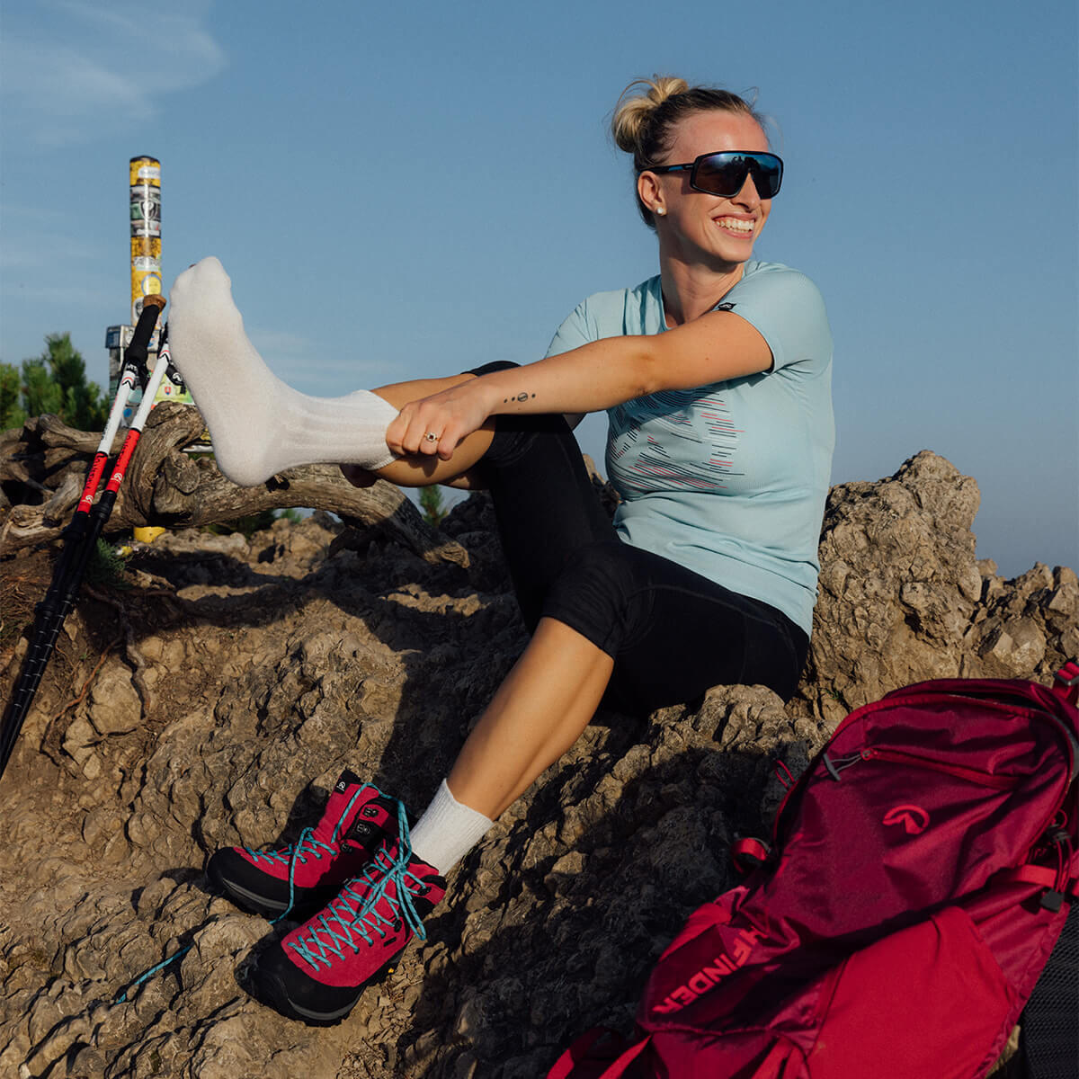 Dámské turistické kotníkové boty Vibram® XS Trek Evo PANGMA 5/5
