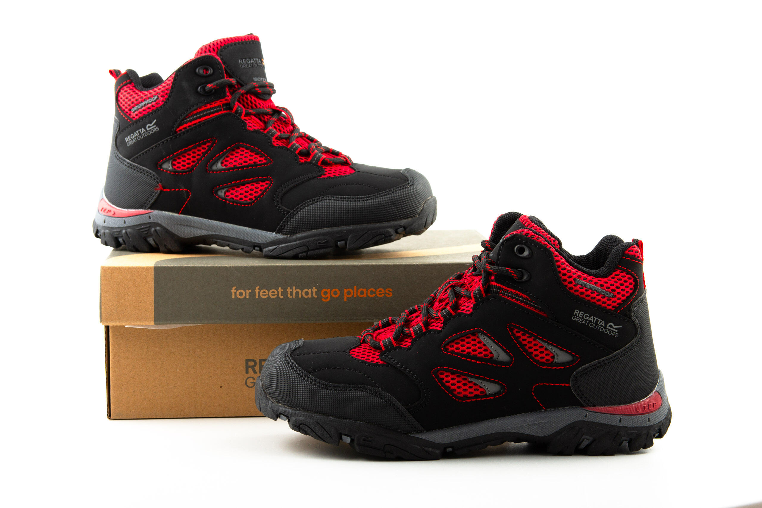 Chaussures de trekking Regatta Holcombe Iep Mid pour enfants 6/6