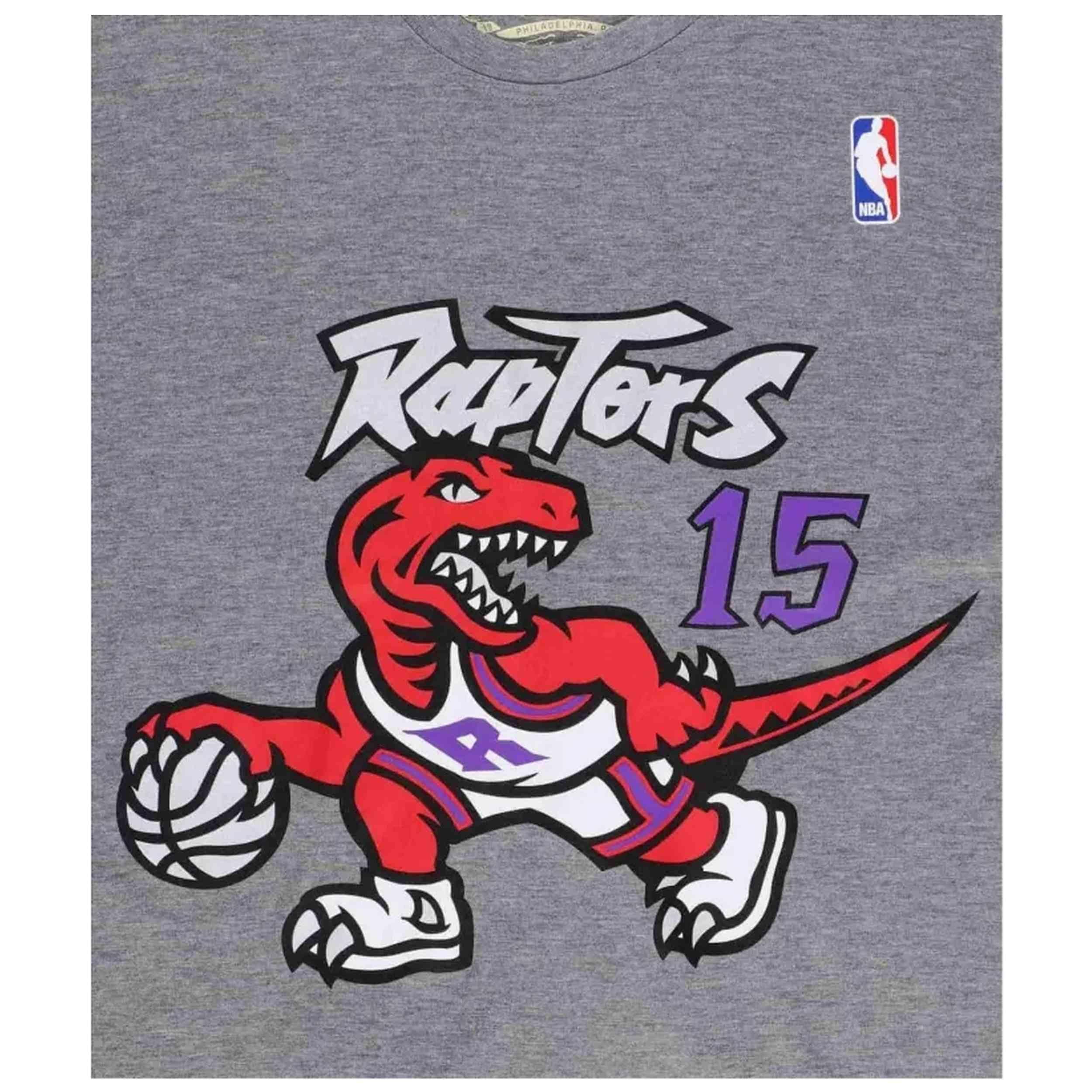 Camiseta de manga corta Mitchell & ness modelo SSTEINTL972-TRAGYHTVC para hombre 3/4