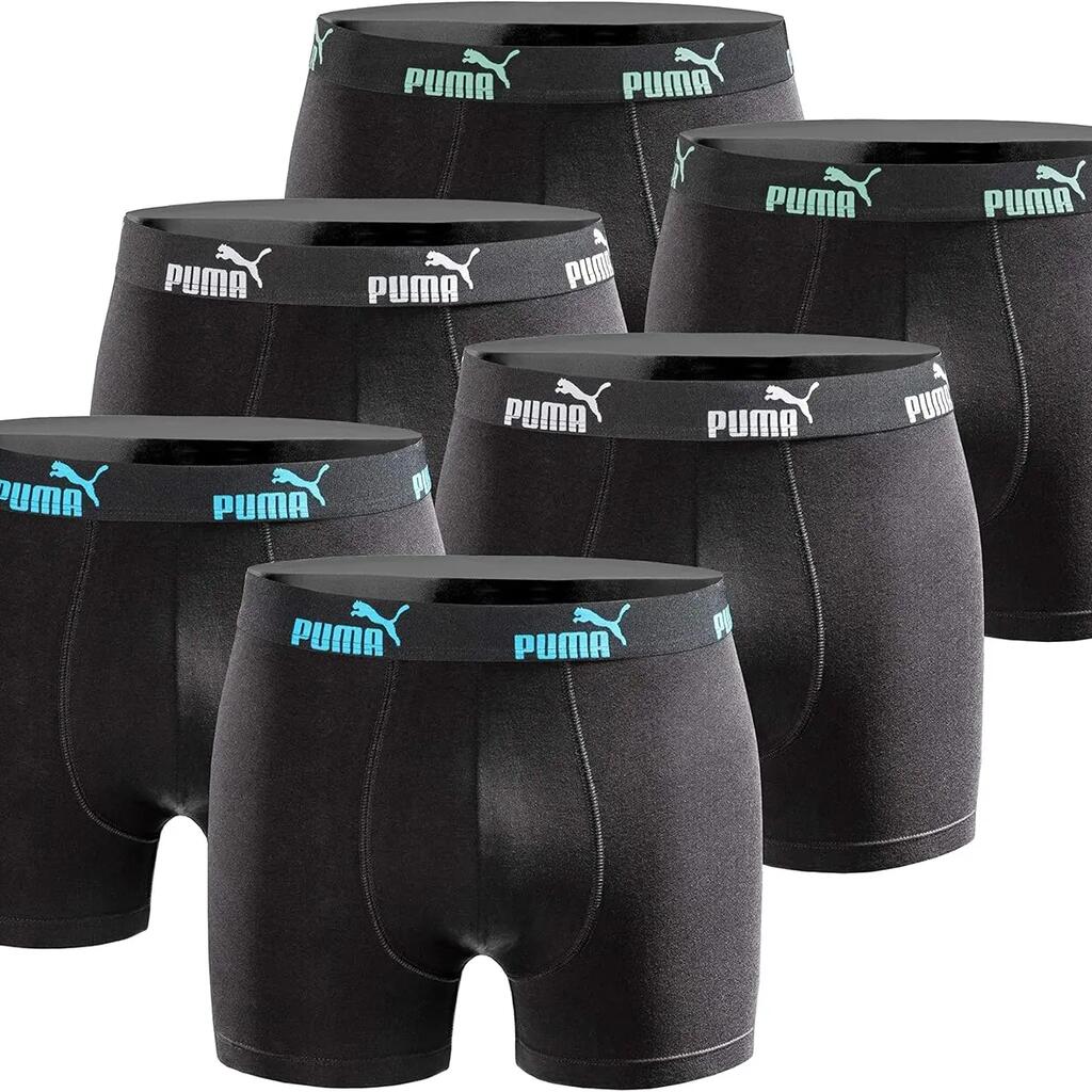 Puma 6-Pack Men’s Boxers – Cotton Blend, XL
