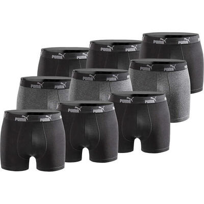 Boxershorts heren puma boxershorts 9-pack katoen