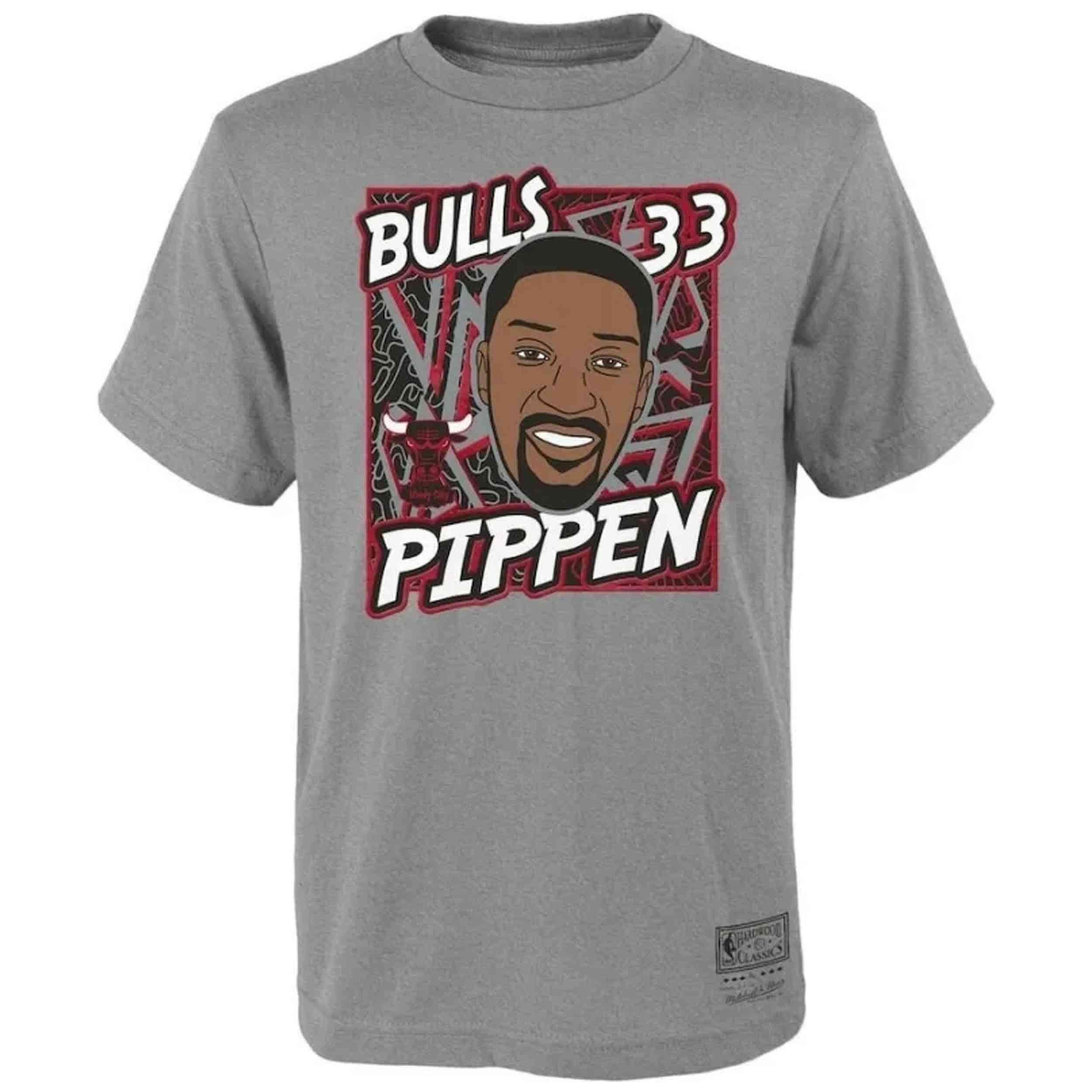T-shirt Mitchell & ness modèle EN2B7BME8N01-BULSP pour unisexe enfants 1/3