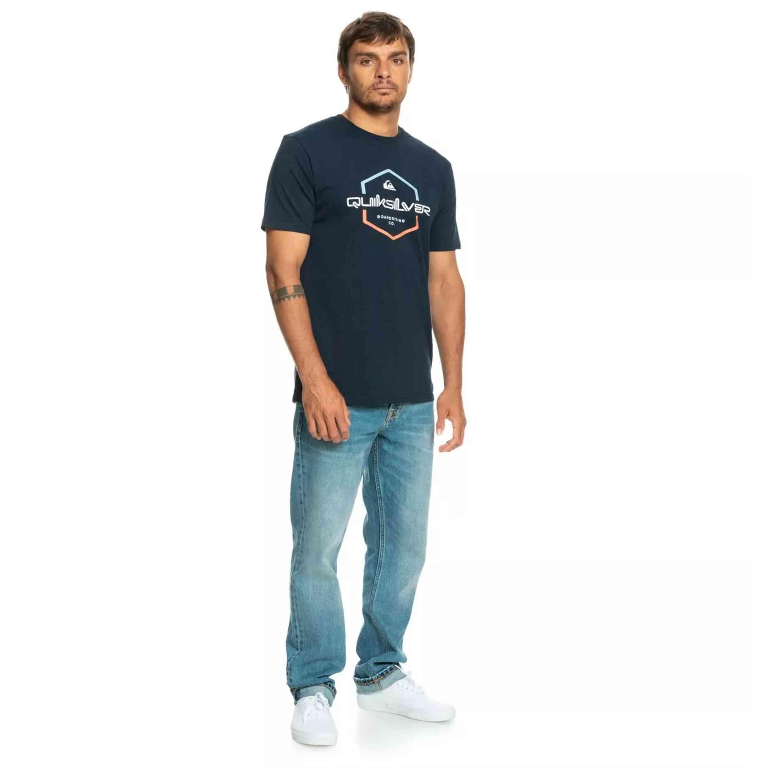 T-shirt met korte mouwen Quiksilver model EQYZT07275-BYJ0 voor mannen 4/5
