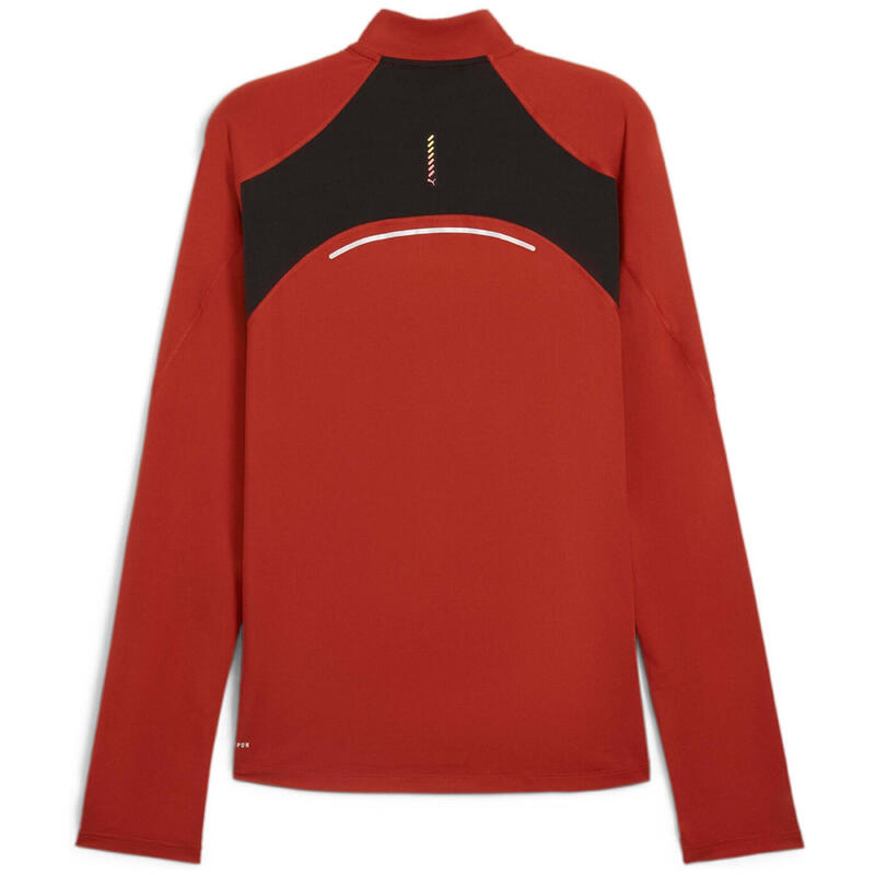 Hanorac de alergare pentru bărbați PUMA Run Cloudspun 1/4 Zip