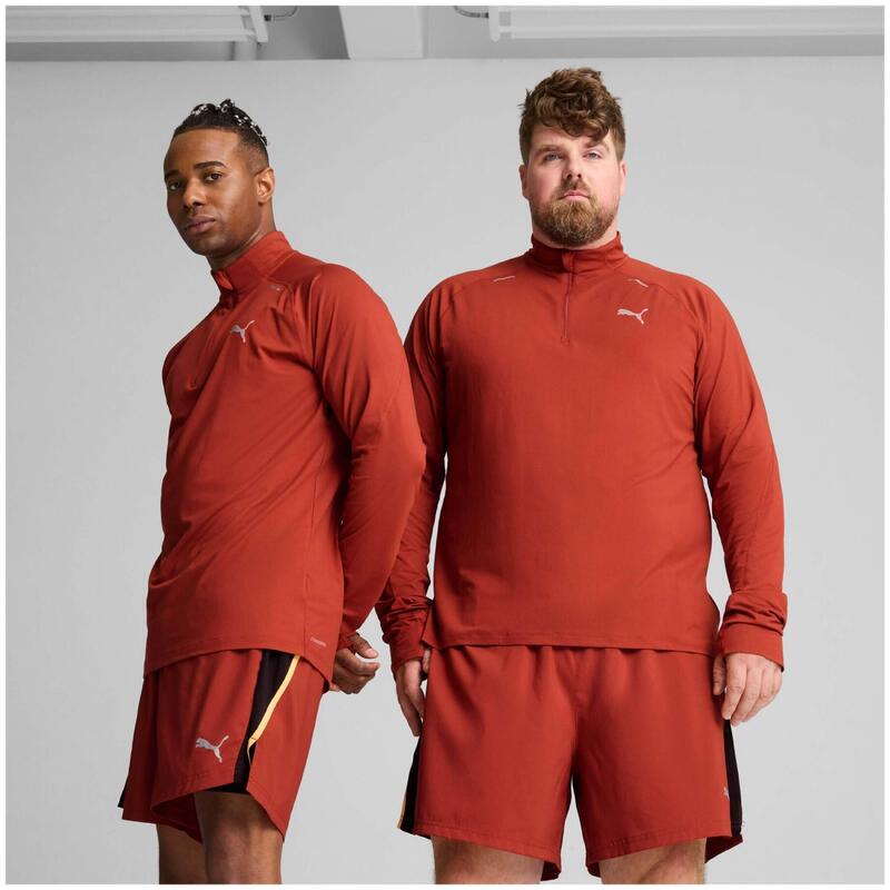 Hanorac de alergare pentru bărbați PUMA Run Cloudspun 1/4 Zip