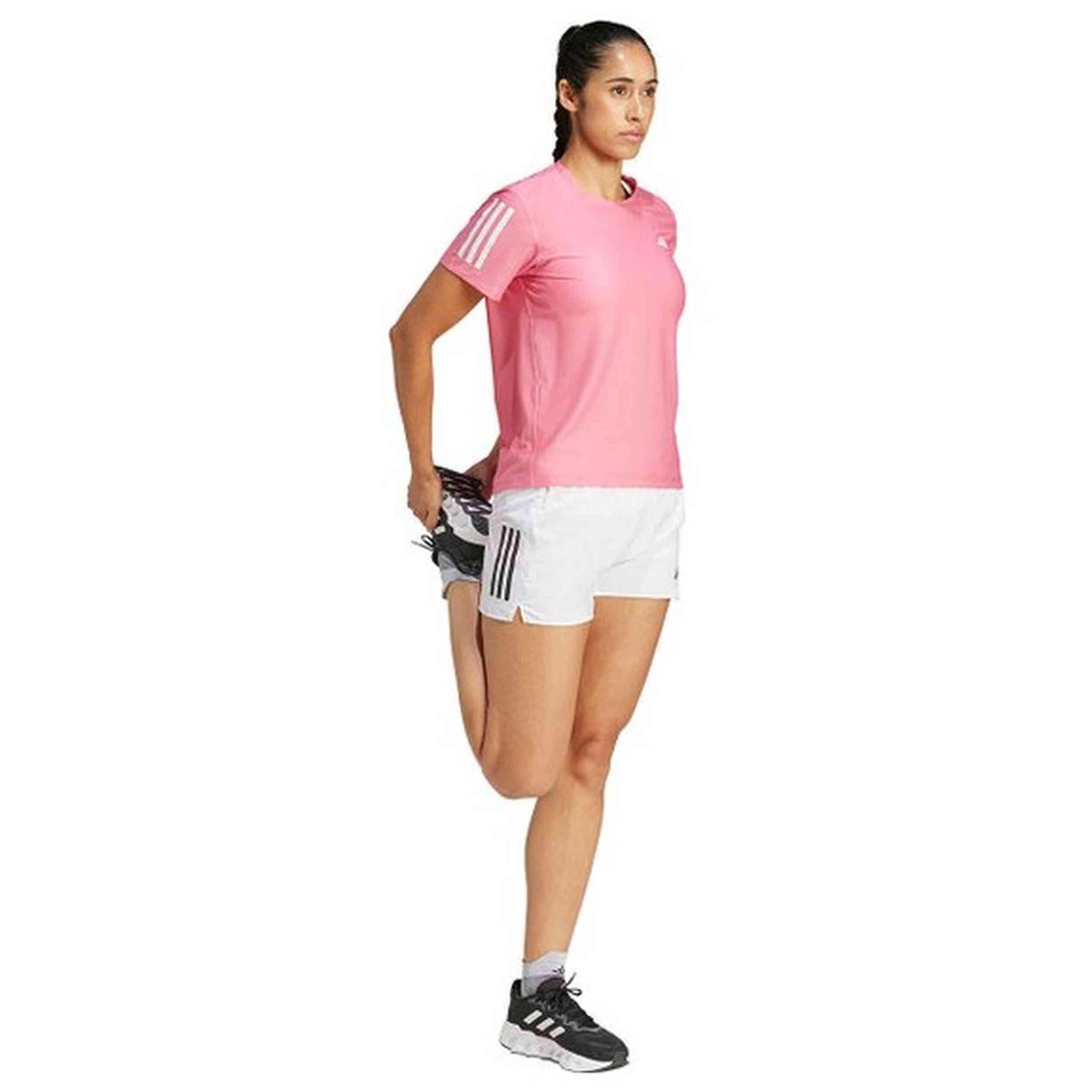 Maglia a maniche corte Adidas modello JD6430 per donne 4/4