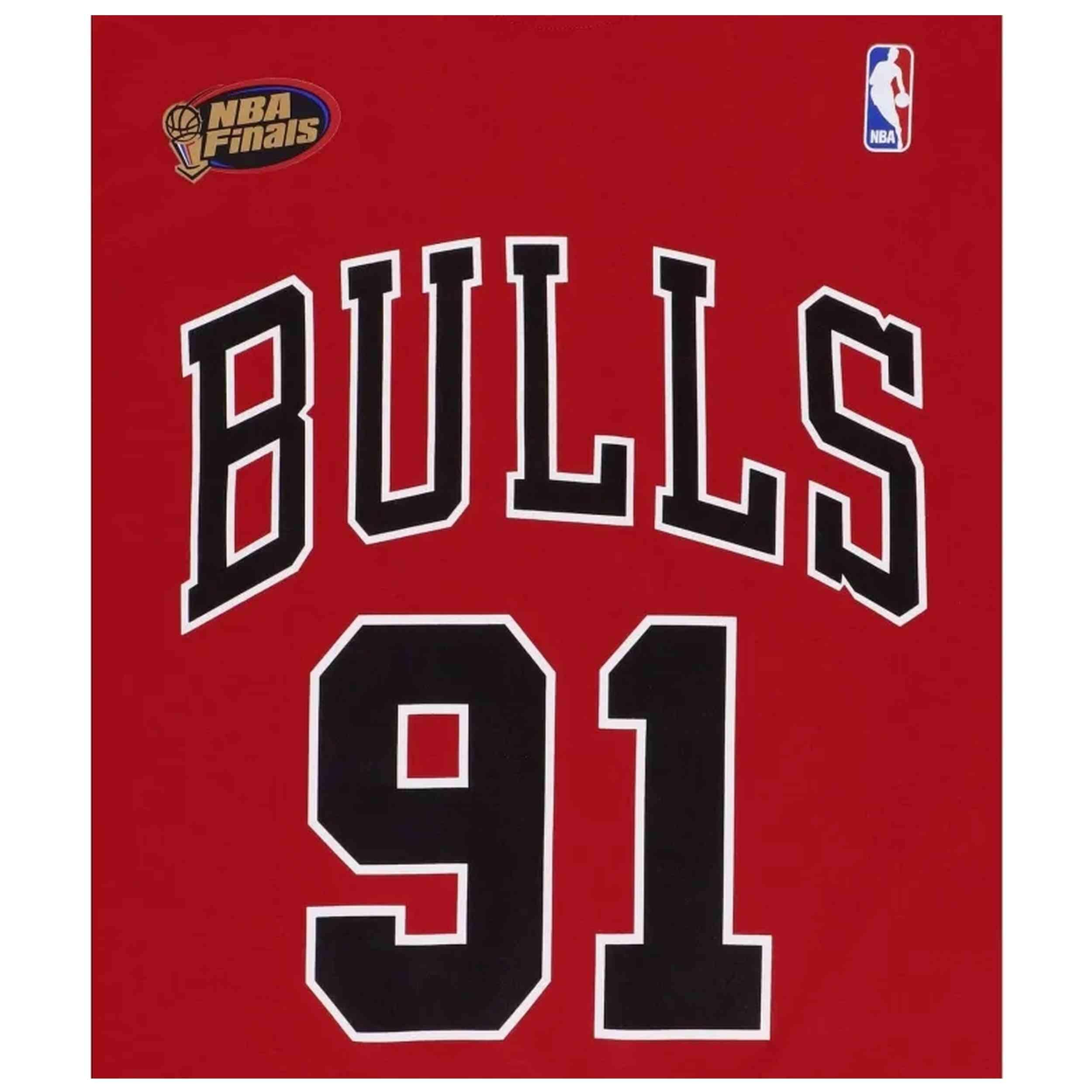 T-shirt Mitchell & ness modèle SSTEINTL972-CBURED1DRD pour homme 2/4