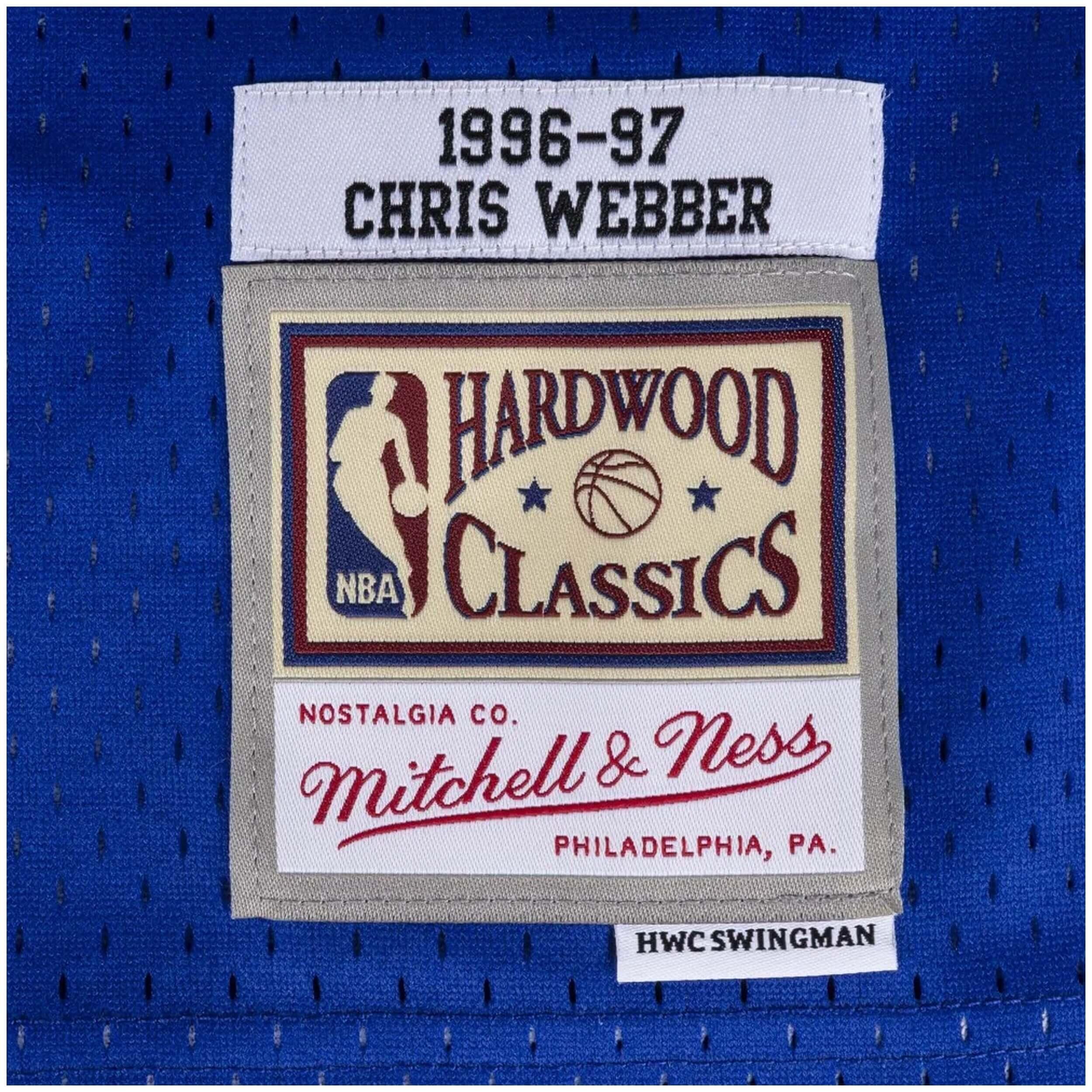 T-shirt Mitchell & ness modèle SMJYCP19069-WBURYRD96CWE pour homme 3/3