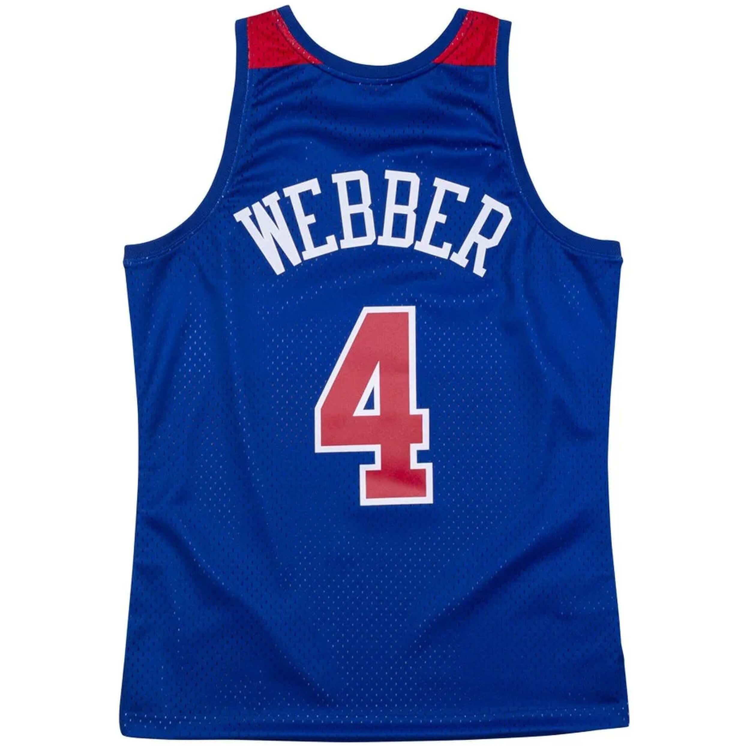 T-shirt Mitchell & ness modèle SMJYCP19069-WBURYRD96CWE pour homme 2/3
