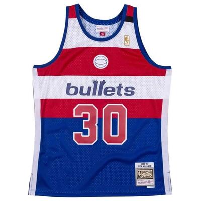 T-shirt met korte mouwen mitchell & ness model smjycp19068-wburyrd96 voor mannen