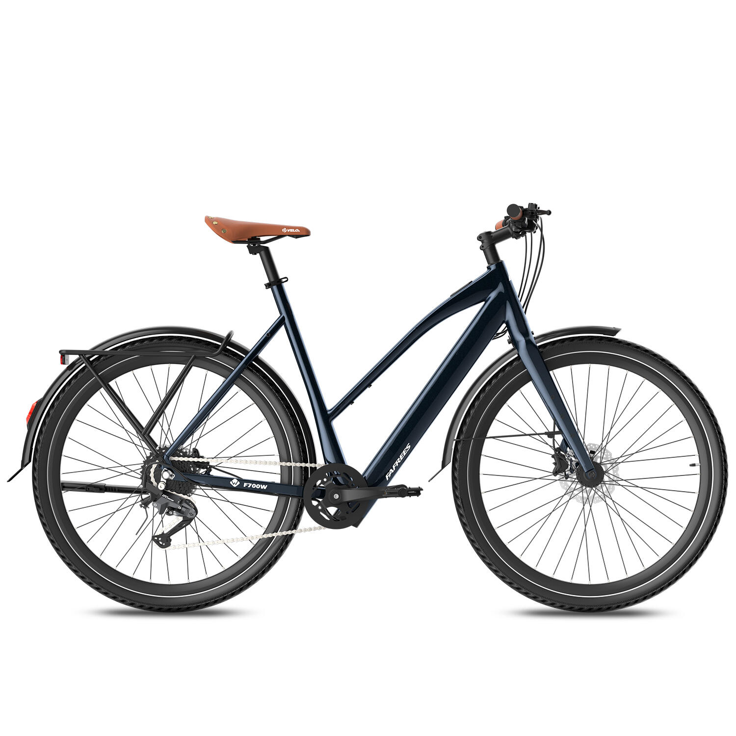 Bicicleta Elétrica Fafrees F700W, Motor de 250W, Bateria de 36V 10Ah 3/7