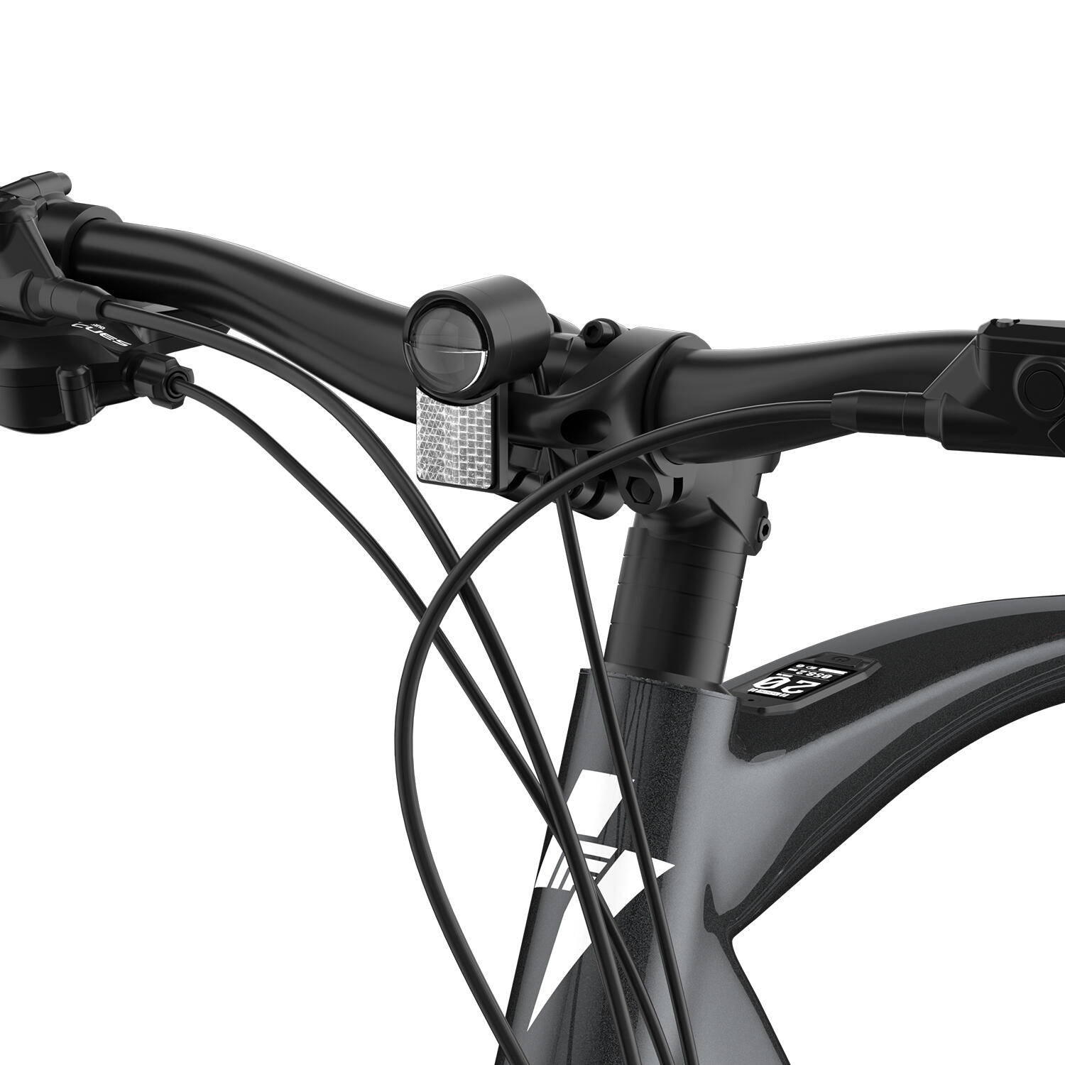 Bicicleta elétrica urbana leve Fafrees F700W com bateria de 36V 10Ah 4/7