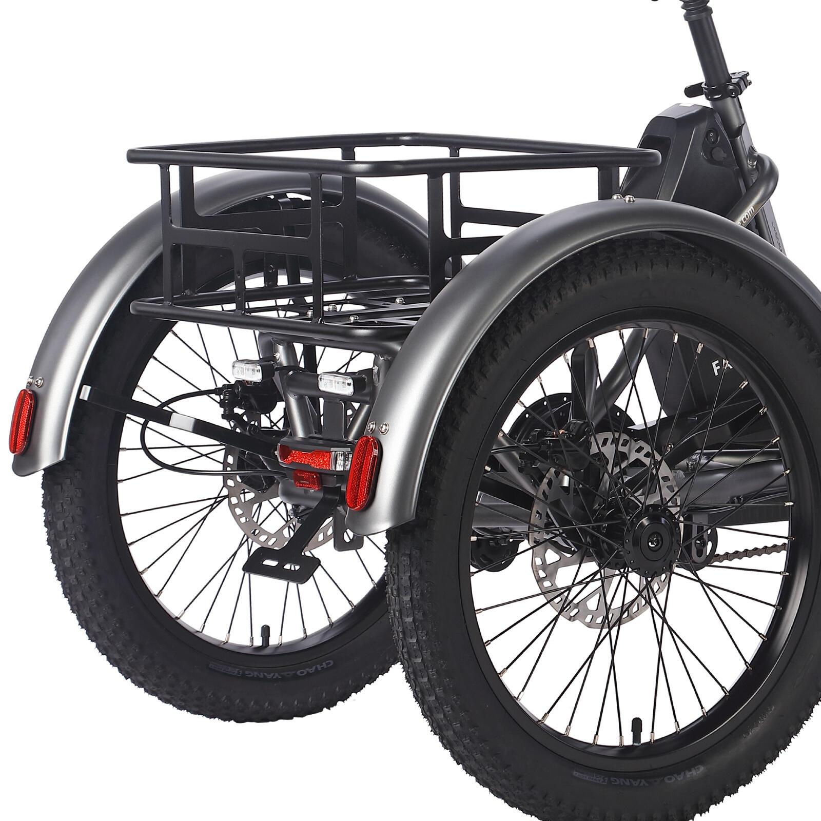 Triciclo Elétrico FAFREES F20 Mate com Bateria de 48V e 23,45Ah 5/7