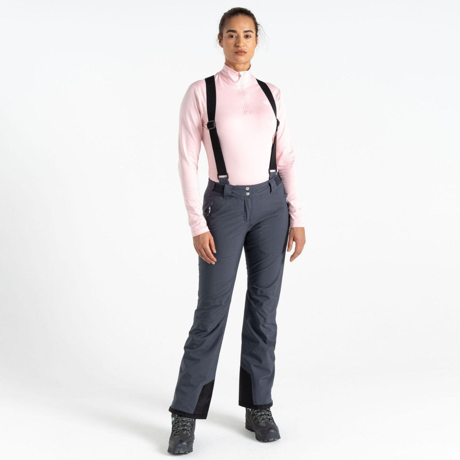 Pantalones de esquí Dare2b Diminish de mujer con tirantes 3/7