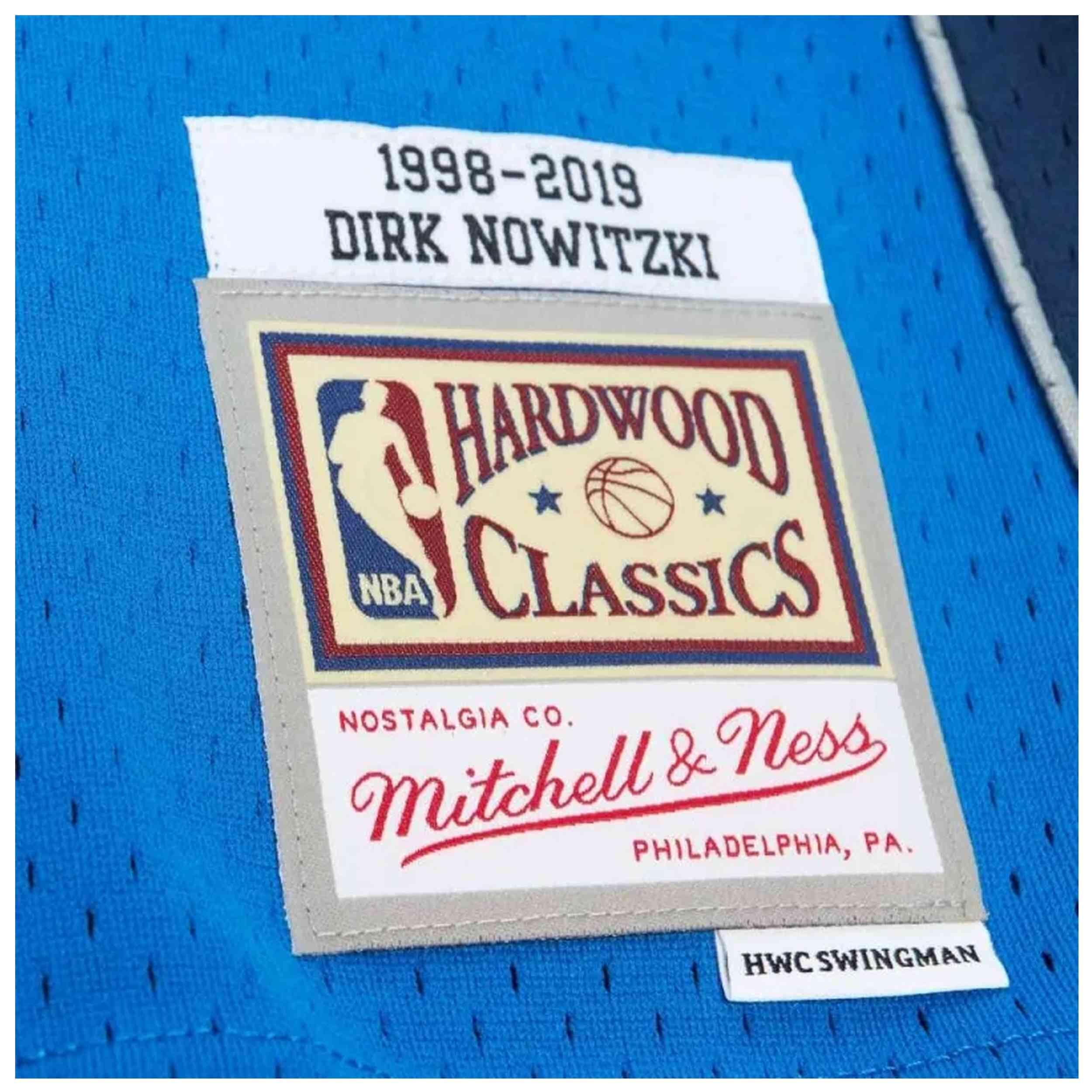 Maglia da basket Mitchell & ness modello SMJY6863-DMAYYDNOCPBL per uomini 4/4