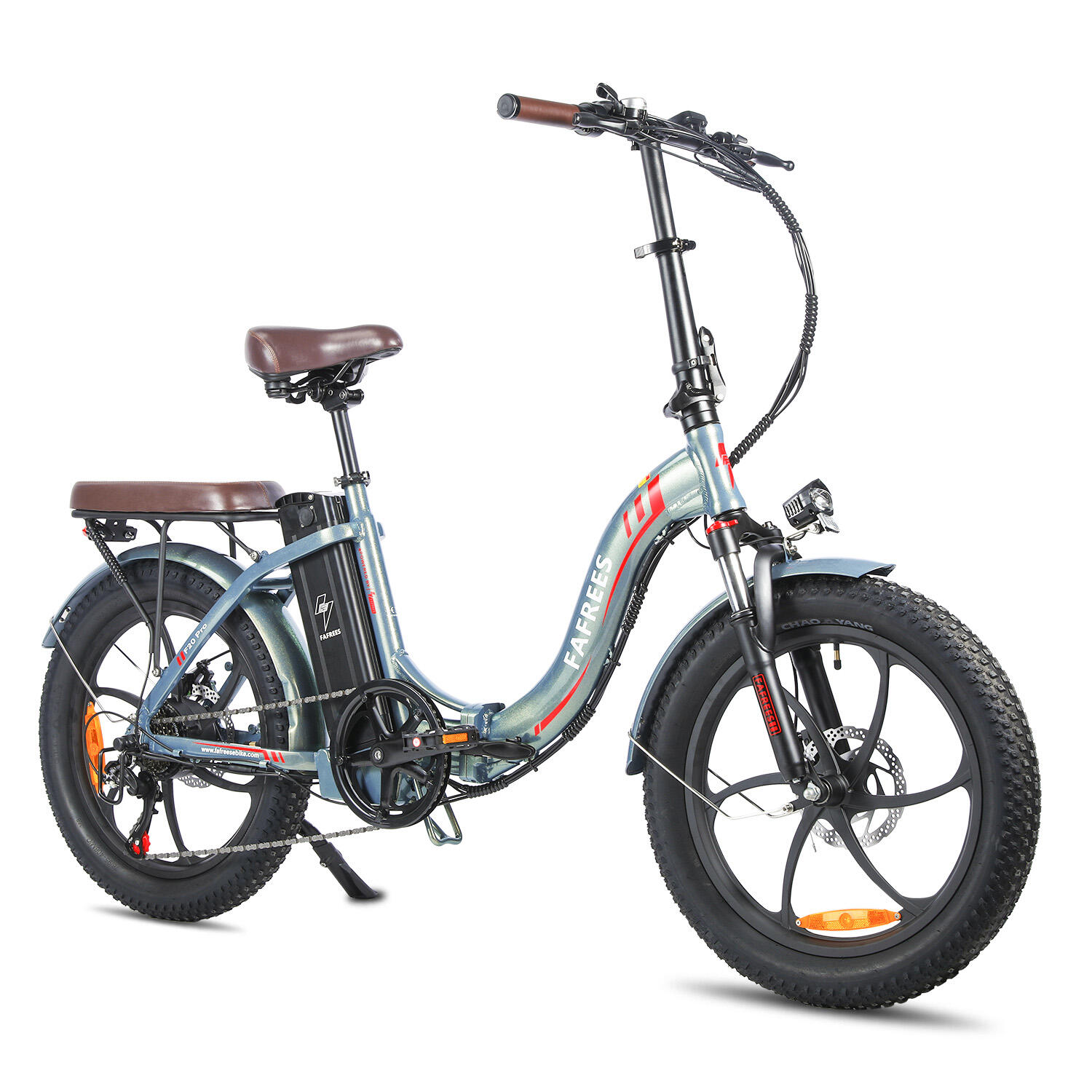 F20 Pro Stadt-Elektrofahrrad 36V 20Ah 20-Zoll-Reifen 2/6