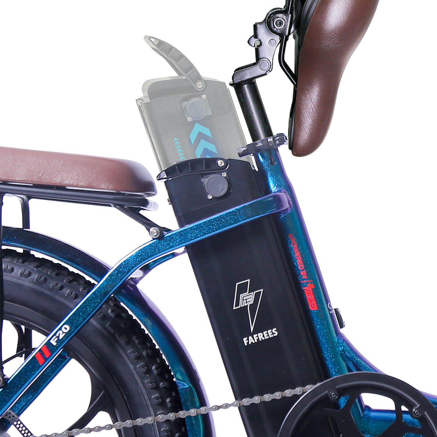 Fafrees F20 Pro Elektro-Citybike mit 250-W-Motor und 36-V-18-Ah-Akku 7/7