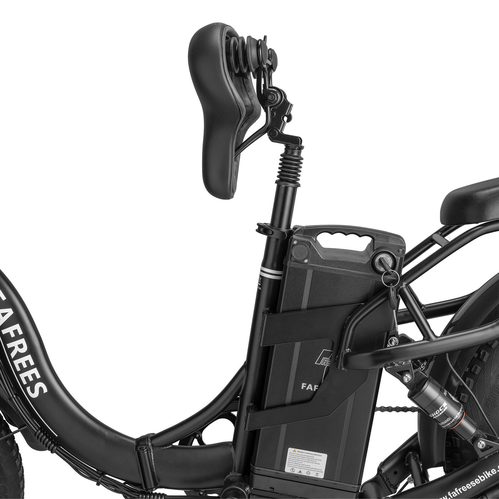 Bicicleta eléctrica plegable Fafrees F20 X-Max con batería de 48 V y 30 AH 3/7
