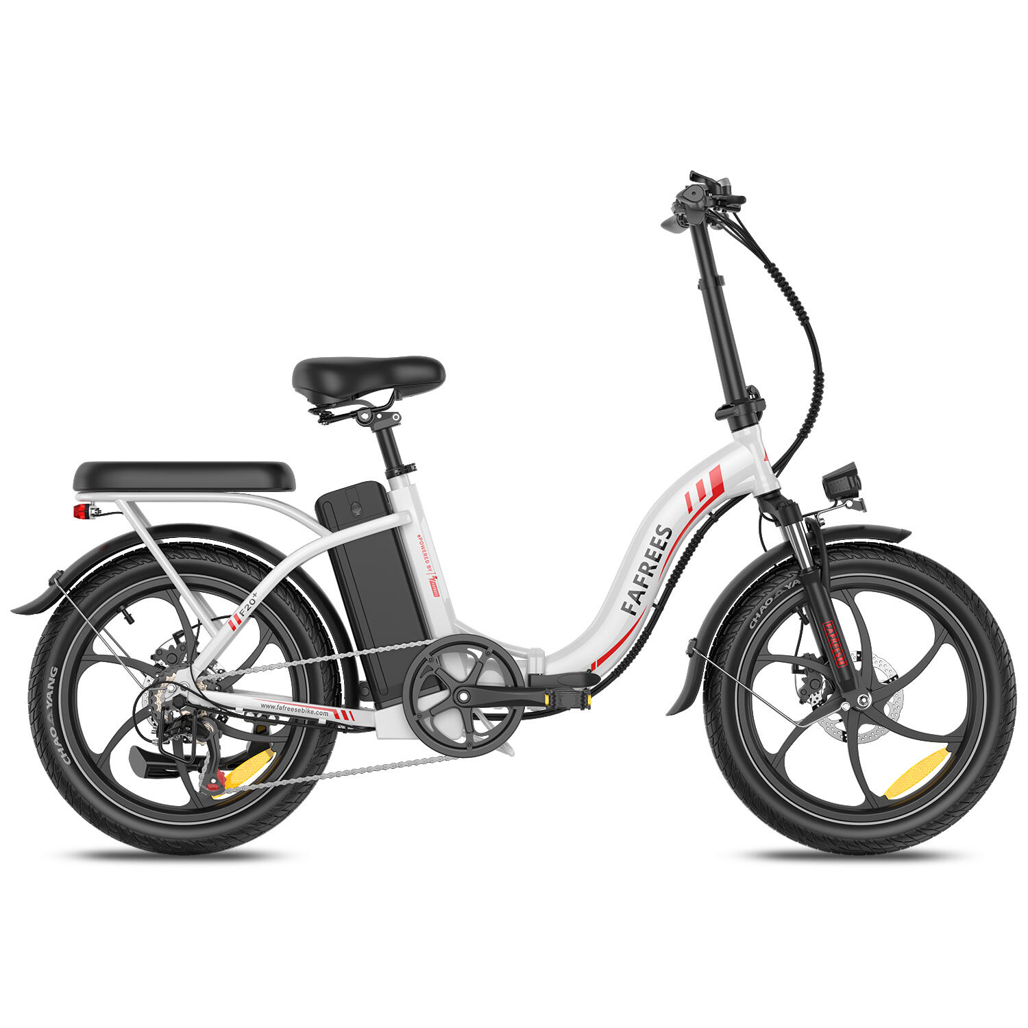 Bicicleta eléctrica plegable Fafrees F20+, motor de 250W, batería de 36V y 20Ah 2/7